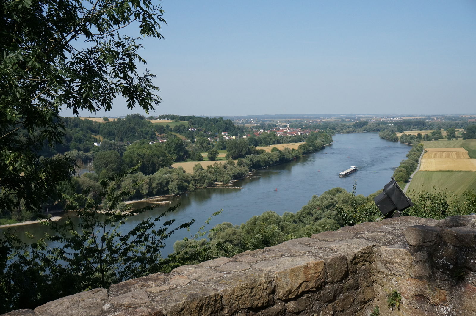 Schöne Heimat: Blick von der Burg